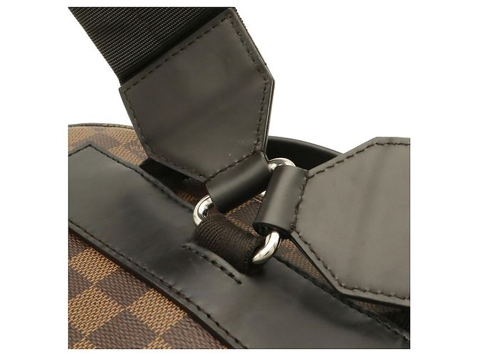 Zaino/Borsa a tracolla Louis Vuitton Damier Jake Marrone Nero Bianco Damier ebene - vista 6