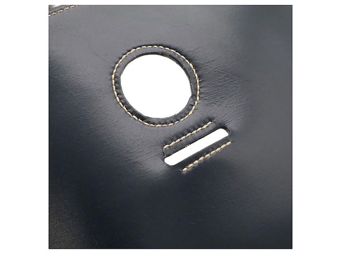 Hermès Borsa a tracolla Pochette Hermes Navy Blue Blu navy - vista 10