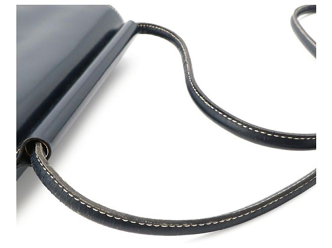 Hermès Borsa a tracolla Pochette Hermes Navy Blue Blu navy - vista 5