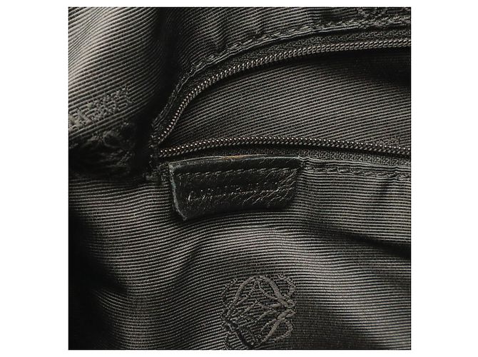 Borsa Boston Anagram LOEWE Nero - vista 10