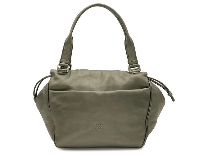 Borsa a tracolla/Tote Loewe Anagram Cachi Metallico - vista 2