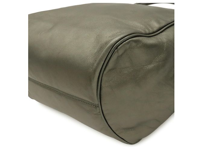Borsa a tracolla/Tote Loewe Anagram Cachi Metallico - vista 4