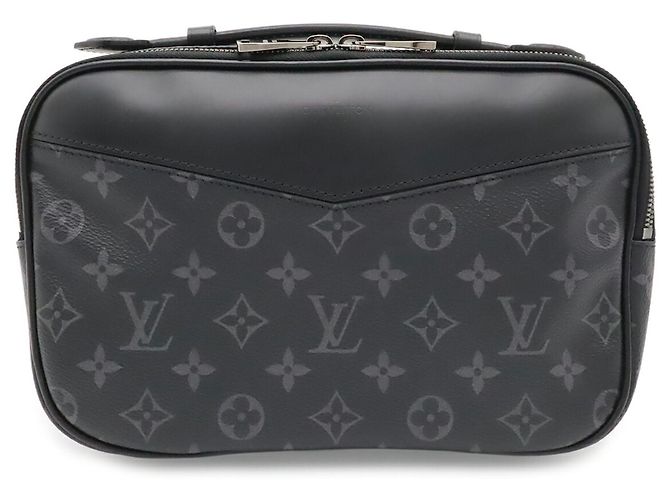 Riñonera Louis Vuitton Monogram Eclipse Castaño Negro Monograma - vista 2