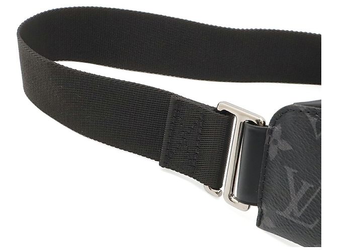 Riñonera Louis Vuitton Monogram Eclipse Castaño Negro Monograma - vista 6