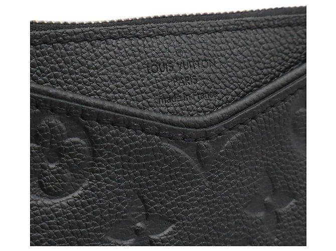 Borsa a tracolla Pochette Louis Vuitton Monogram Empreinte Nero - vista 9