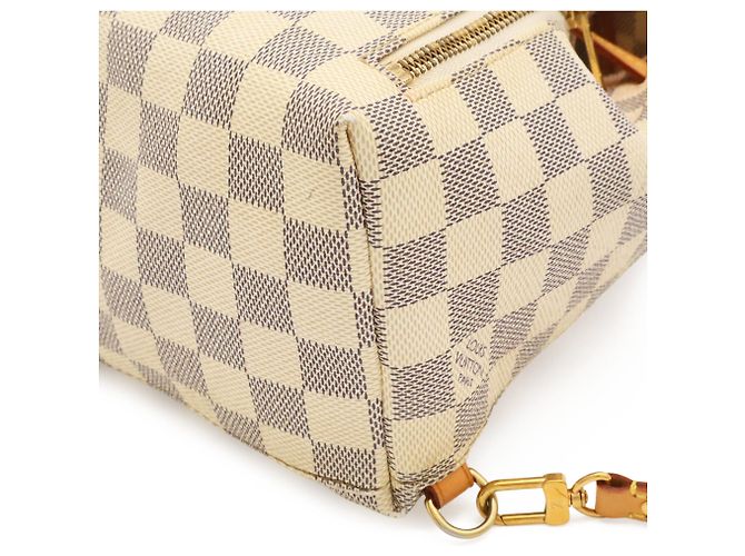 Louis Vuitton Damier Azur Speron BB Rucksack Roh - Ansicht 4