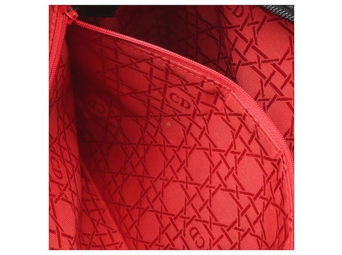 Borsa Tote Christian Dior Lady Cannage Nero - vista 10