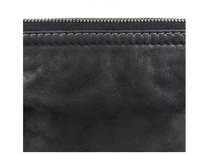 Borsa a tracolla in pelle Anagram Loewe Nero - vista 5