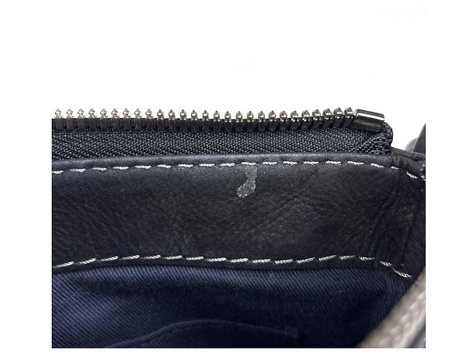 Borsa a tracolla in pelle Anagram Loewe Nero - vista 9