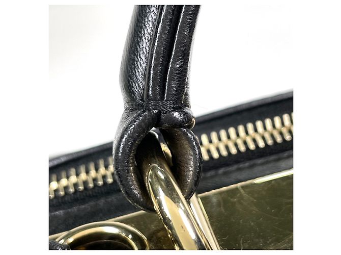 Chanel Handtasche Coco Mark Bowling Bag Schwarz - Ansicht 7