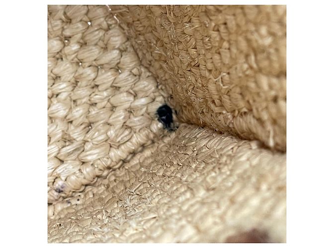 Borsa Tote 2-Way in rafia Loewe Beige - vista 7