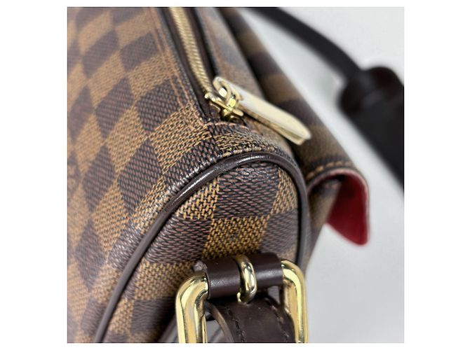 Borsa a tracolla Louis Vuitton Ravello GM Marrone Damier ebene - vista 5