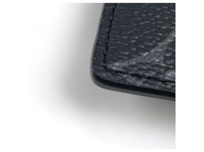 Louis Vuitton Portefeuille Slender Bi-fold Wallet Nero - vista 3