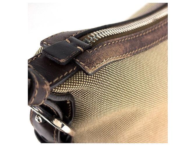 Bolsa de ombro Prada castanha Marrom - vista 4