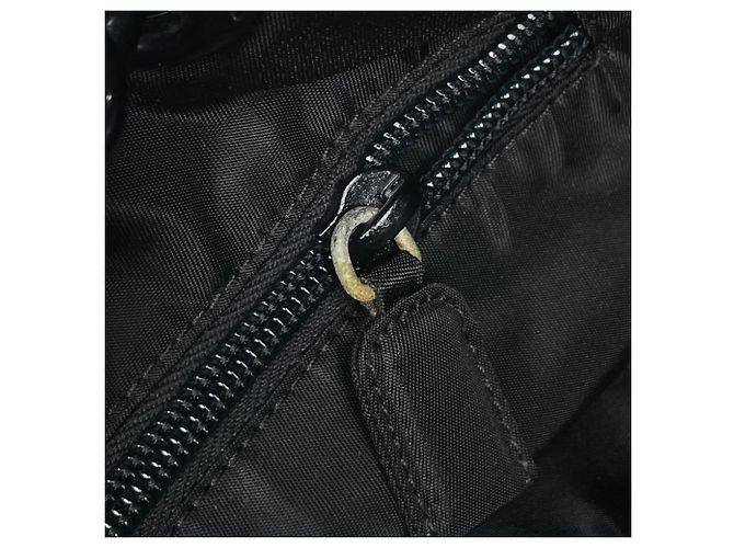 Borsa Tote Prada in Nylon Nero - vista 5