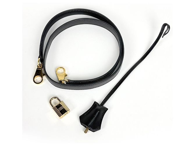 Hermès Borsa Hermes Kelly 32 Nero - vista 13