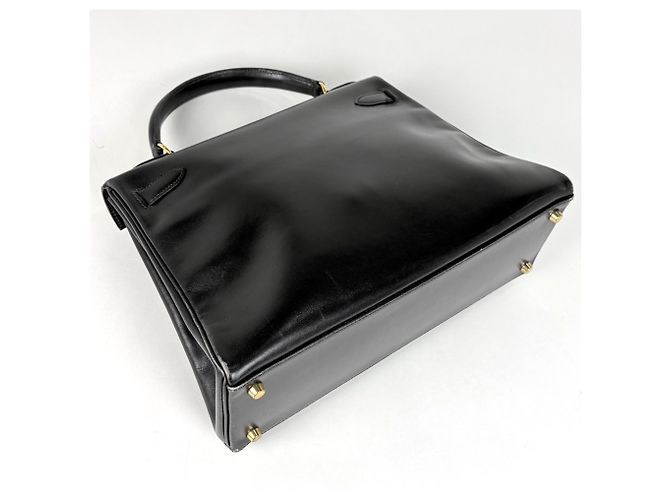 Hermès Borsa Hermes Kelly 32 Nero - vista 2
