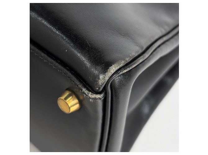 Hermès Borsa Hermes Kelly 32 Nero - vista 3
