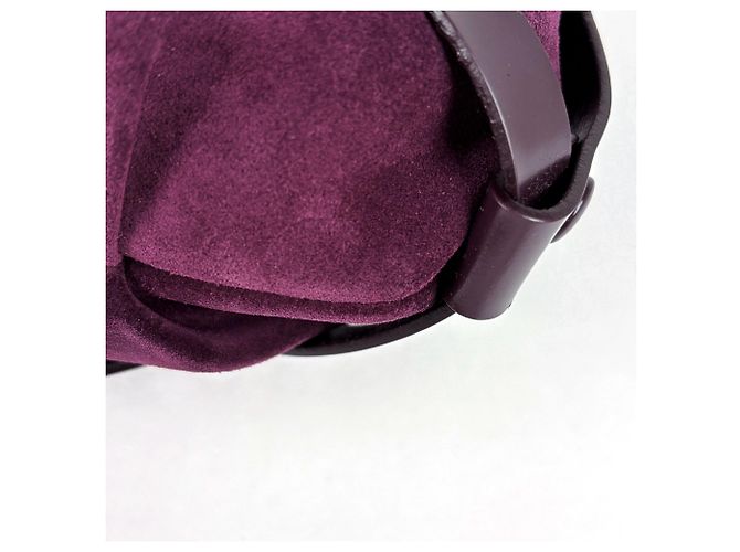 Gancini Borsa a tracolla Salvatore Ferragamo Porpora - vista 3