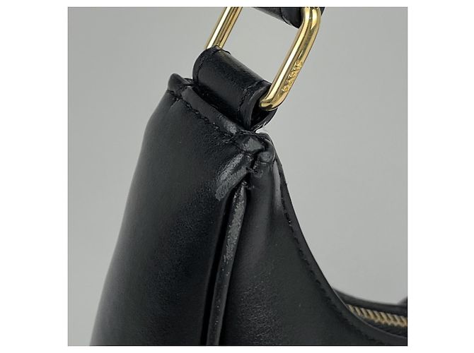 Céline Bolsa de Ombro Celine Medium AVA Triomphe Preto - vista 5