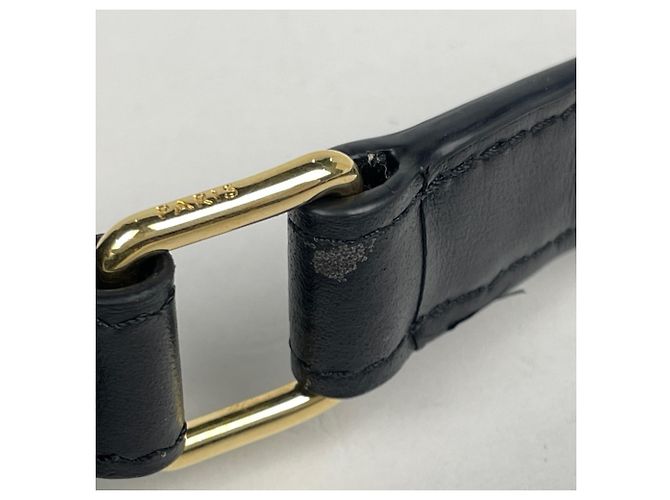 Céline Bolsa de Ombro Celine Medium AVA Triomphe Preto - vista 6