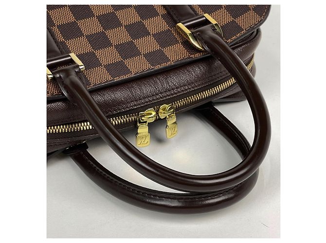 Louis Vuitton Triana Handtasche Braun Damier ebene - Ansicht 6