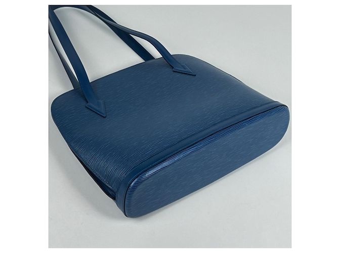 Borsa Tote Louis Vuitton Lussac in Toledo Blue - vista 2