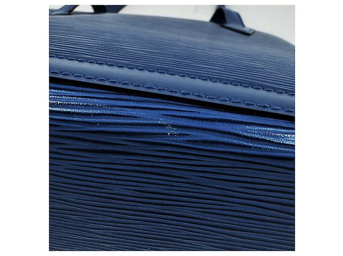 Borsa Tote Louis Vuitton Lussac in Toledo Blue - vista 4