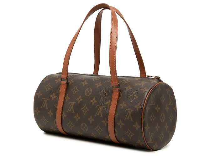 Louis Vuitton Brown Monogram Papillon 30 Marrone - vista 2
