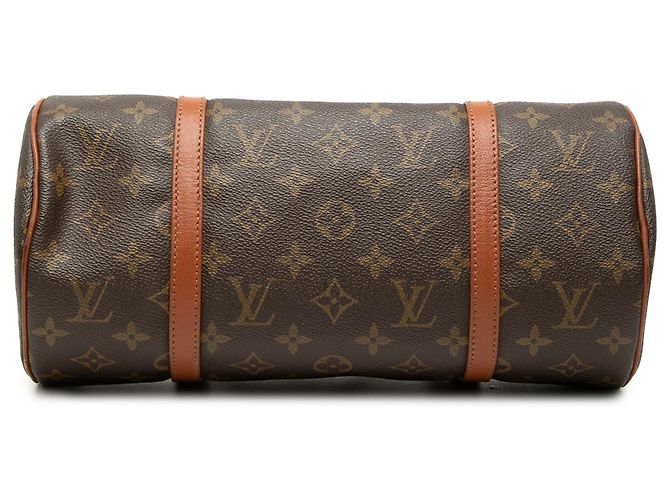 Louis Vuitton Brown Monogram Papillon 30 Marrone - vista 3