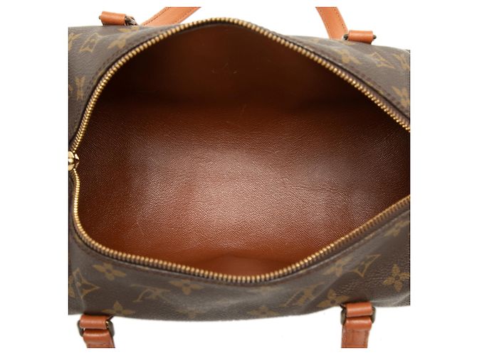 Louis Vuitton Brown Monogram Papillon 30 Marrone - vista 4