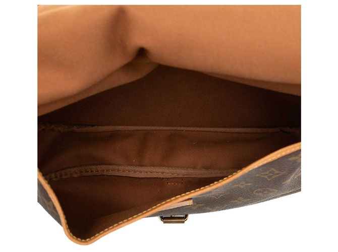 Louis Vuitton Brown Monogram Saumur 30 Marrone - vista 4