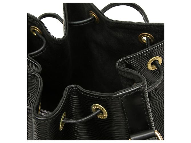 Louis Vuitton Black Epi Petit Noe Nero - vista 6