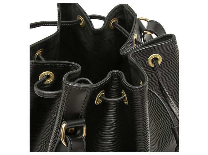 Louis Vuitton Black Epi Petit Noe Nero - vista 7