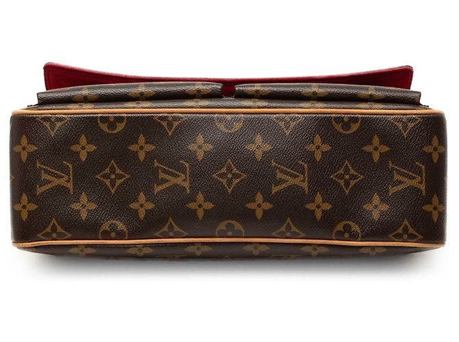 Louis Vuitton Brown Monogram Viva Cite MM Marrone - vista 3