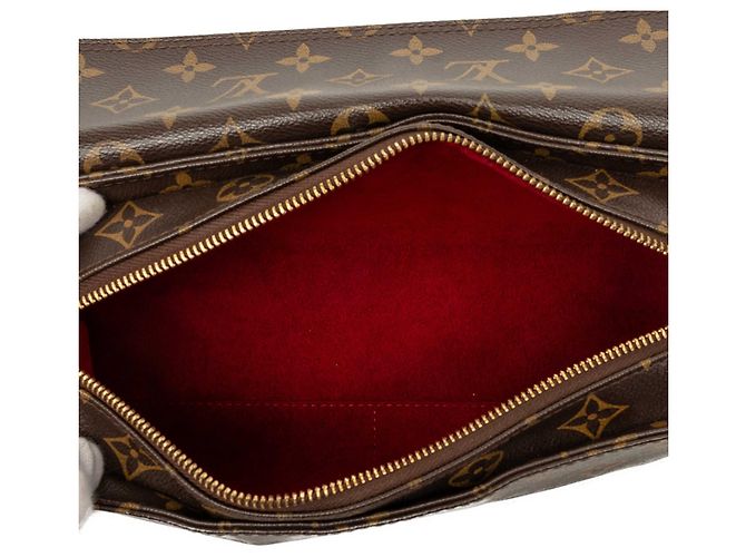 Louis Vuitton Brown Monogram Viva Cite MM Marrone - vista 4