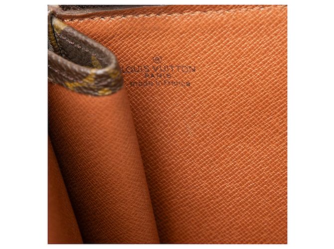 Louis Vuitton Brown Monogram Poche Documents Portfolio Braun - Ansicht 5