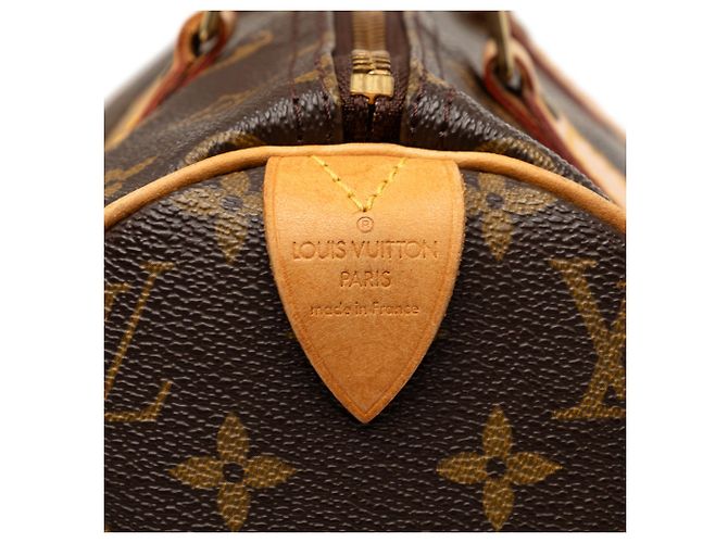 Louis Vuitton Brown Monogram Speedy 30 Marrone - vista 5