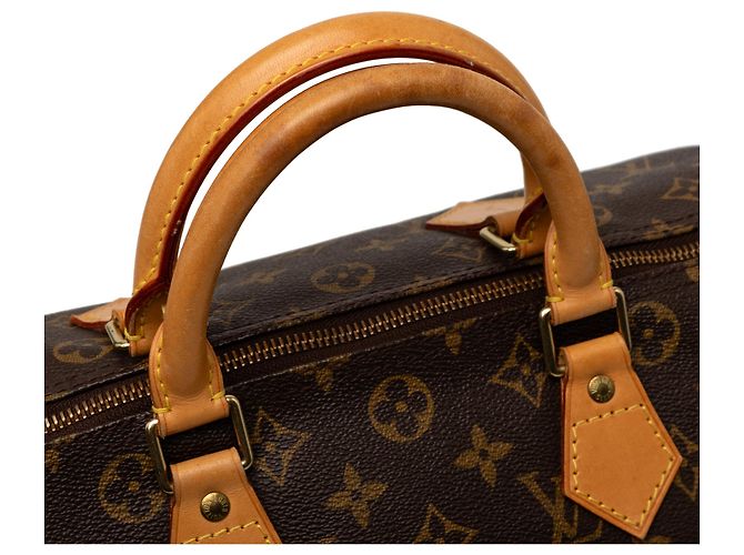 Louis Vuitton Brown Monogram Speedy 30 Marrone - vista 7