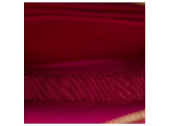 Dior Lady Dior Call in Handyhalter aus rotem Lammleder Cannage - Ansicht 4
