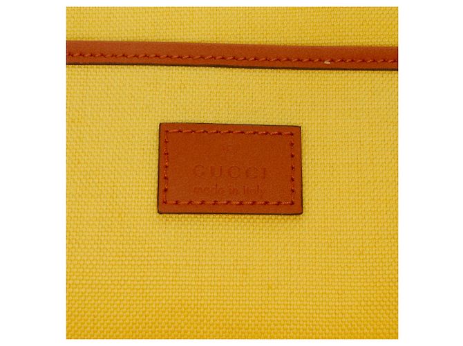 Borsa Shopper Tote Gucci in juta ricamata con logo, viola, Medium Porpora - vista 5