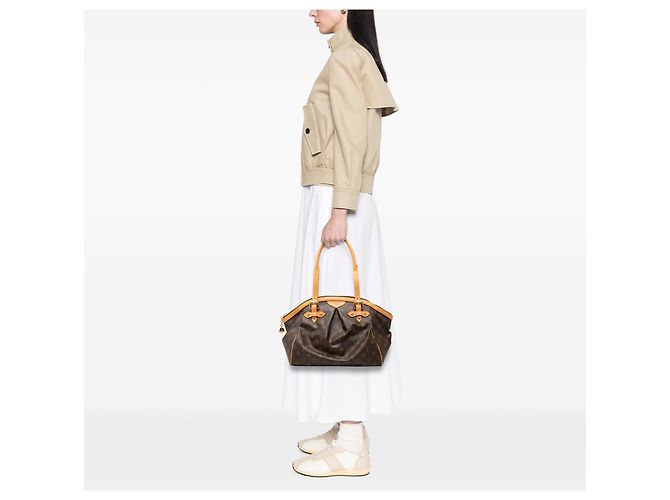 Louis Vuitton Brown Monogram Tivoli GM Marrone - vista 6