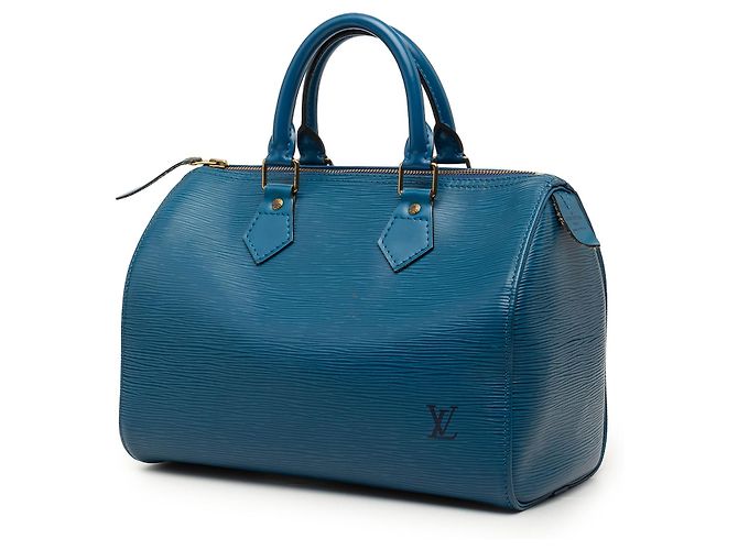 Louis Vuitton Blue Epi Speedy 25 Blau - Ansicht 2