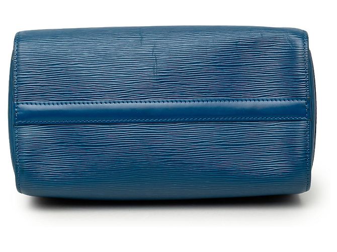 Louis Vuitton Blue Epi Speedy 25 Blau - Ansicht 3