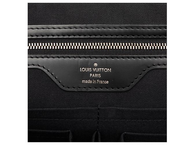 Louis Vuitton Black Damier Graphite Poche Documents Portfolio Negro - vista 5