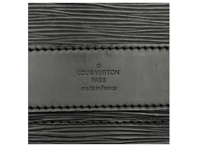 Louis Vuitton Black Epi Bassano GM Nero - vista 5