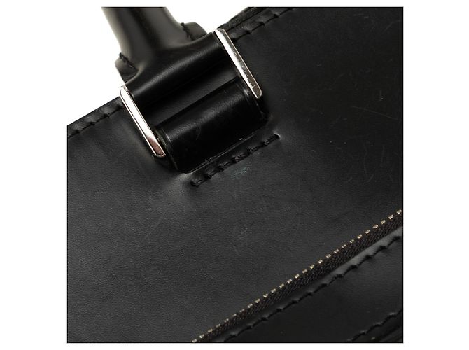 Louis Vuitton Black Epi Bassano GM Nero - vista 7