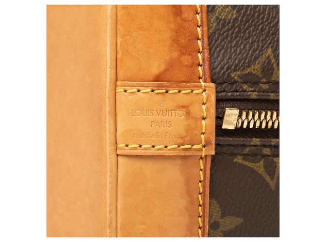 Louis Vuitton Brown Monogram Alma PM Castaño - vista 5