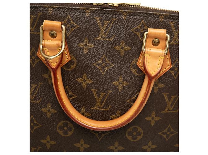 Louis Vuitton Brown Monogram Alma PM Castaño - vista 6