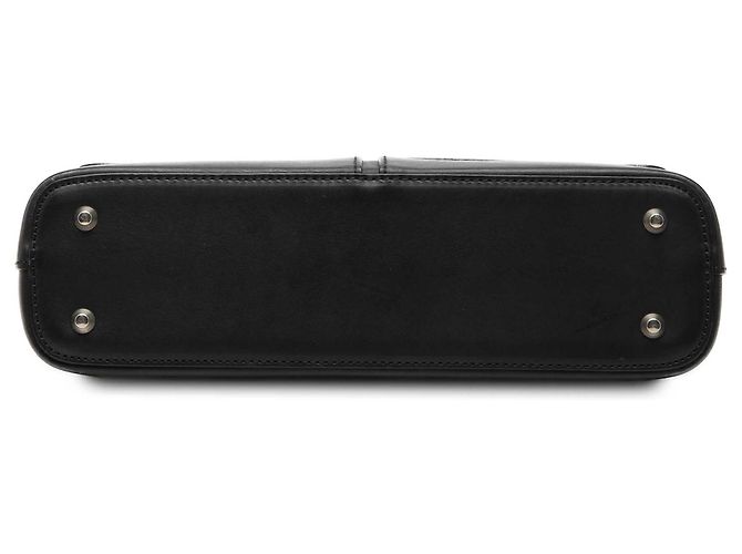 Borsa a tracolla Burberry in pelle nera Nero - vista 3
